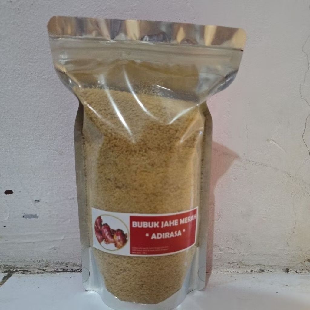

Bubuk Jahe Merah Adirasa Kemasan 500gr