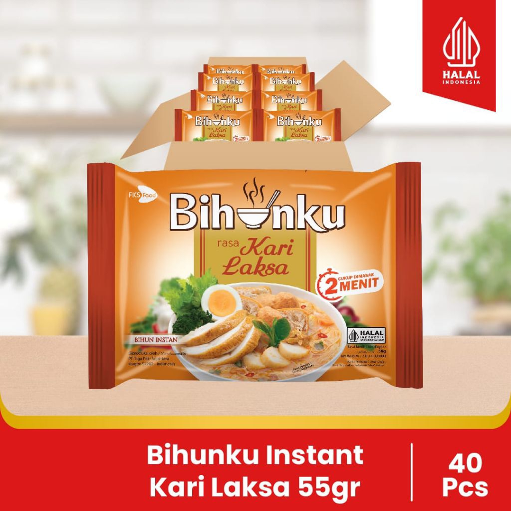 

Paket Bundling - Bihunku Instan - Kari Laksa - 55gr - 6pcs
