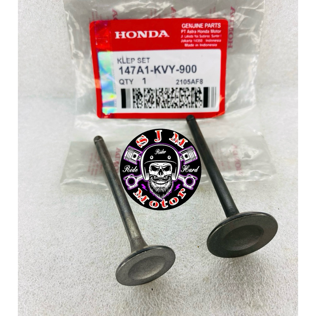 Klep set Beat Payung klep Honda Beat Klep set Standar Original KVY Beat Fi,Beat Esp,Scoopy Karbu Sco