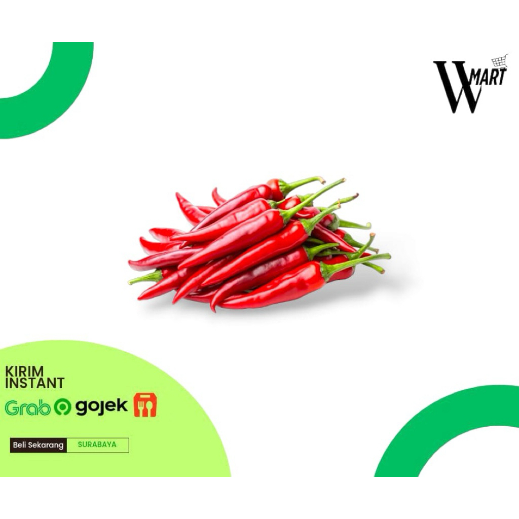 

WMart! Cabe Besar Cabai Besar Segar