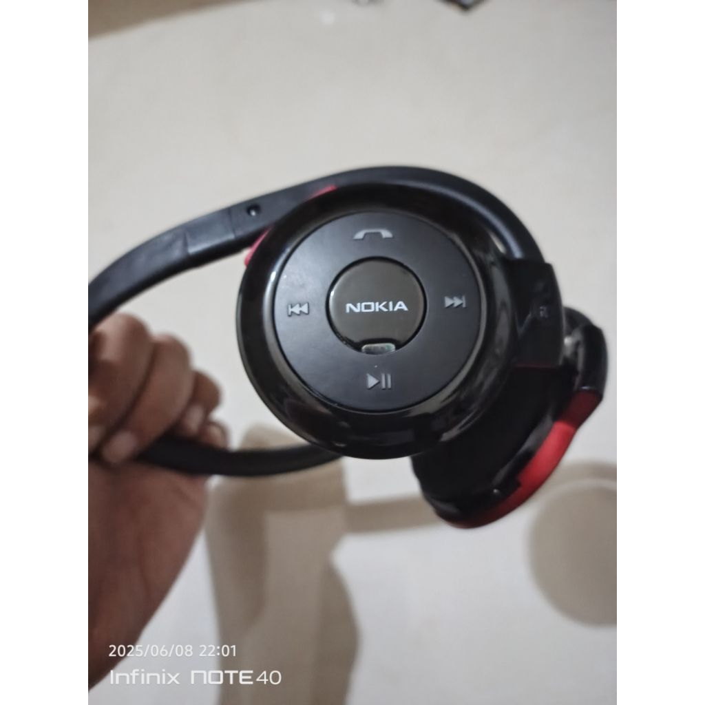 Headphone Headset Earphone Nokia BH-503 Full Original Normal Mulus Langka Jadul