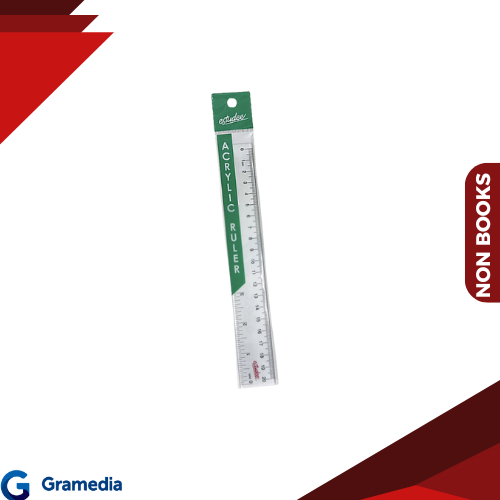 

Gramedia Medan -Penggaris Estudee Acrylic Ruler 20Cm