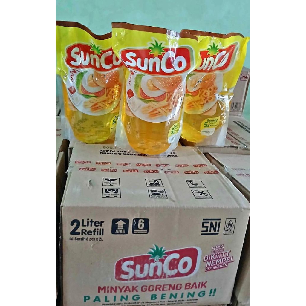 

Minyak Goreng Sunco 2Liter 1Dus(1karton)