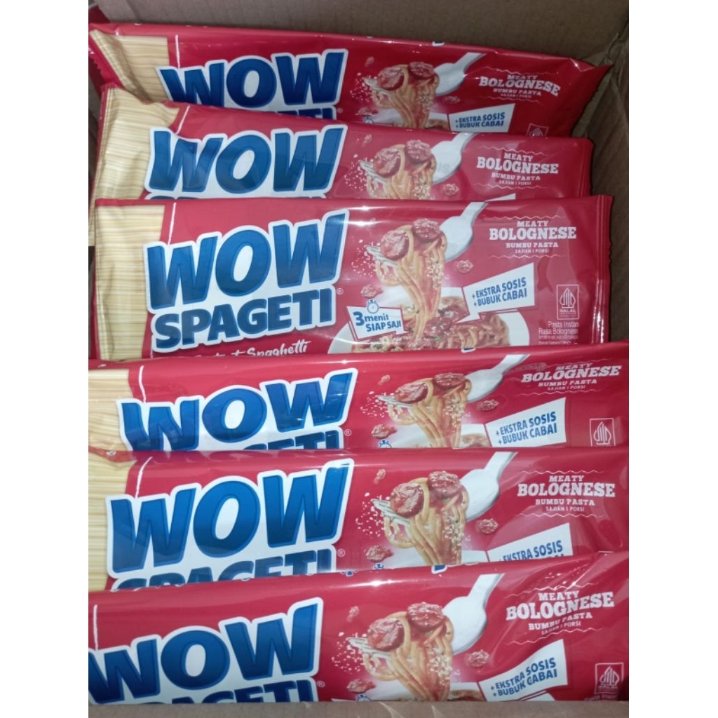 

WOW spagheti meaty Bolognese