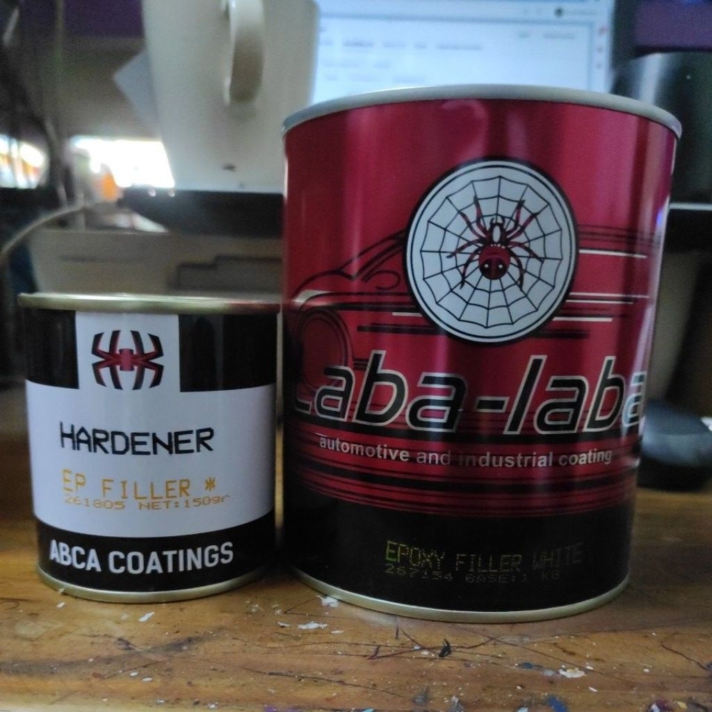EPOXY FILLER LABA LABA WHITE