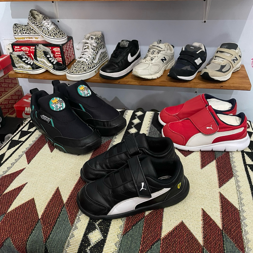 Sepatu Puma Suede Preloved/Second Kids/Toddler/Anak Original