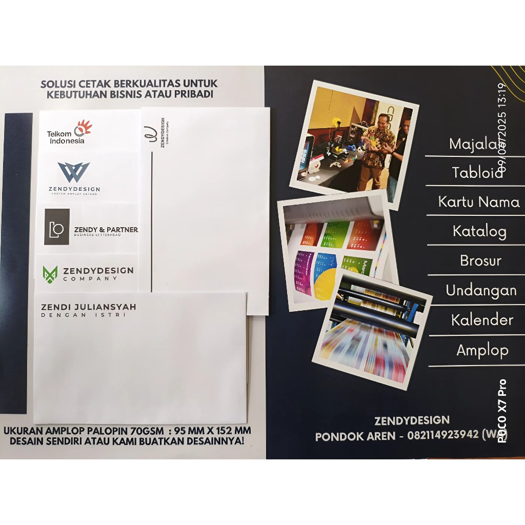 

COSTUM CETAK AMPLOP PUTIH 1 LEMBAR / CETAK LOGO AMPLOP PUTIH SATUAN / PRINT AMPLOP 95X152 MM