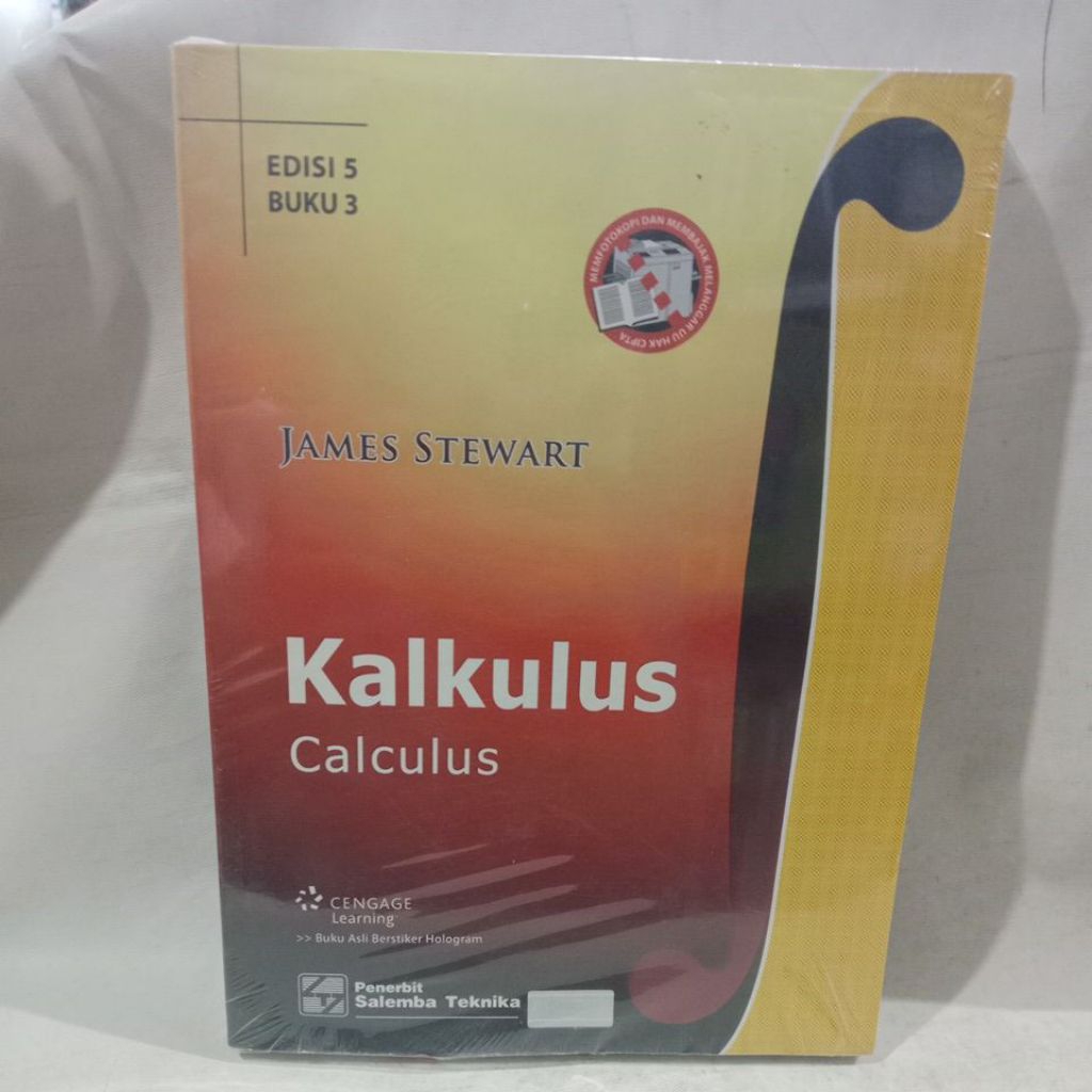 Buku Kalkulus Calculus Edisi 5 Buku 3 -James Stewart
