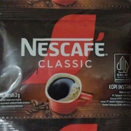 

Nescafe classic sachet 2 gram