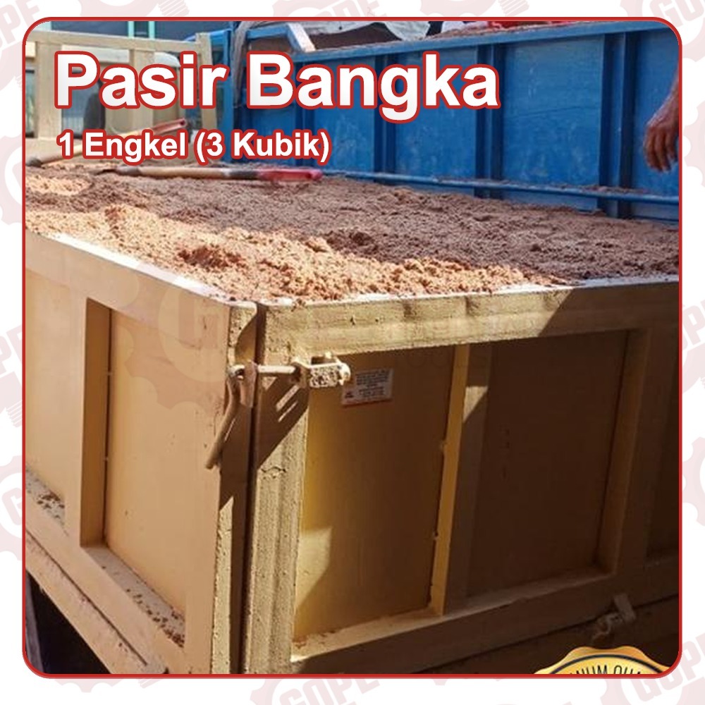 Pasir Bangka Pasir Cor Pasir Pasang 1 Engkel (Isi 3 Kubik)