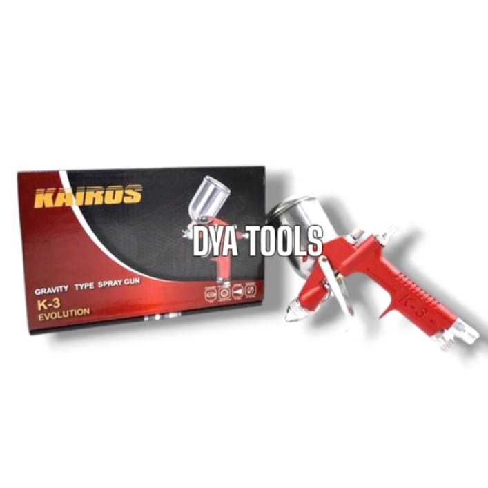 SPRAY GUN TABUNG ATAS K3 / SPRAY GUN K3 KAIROS