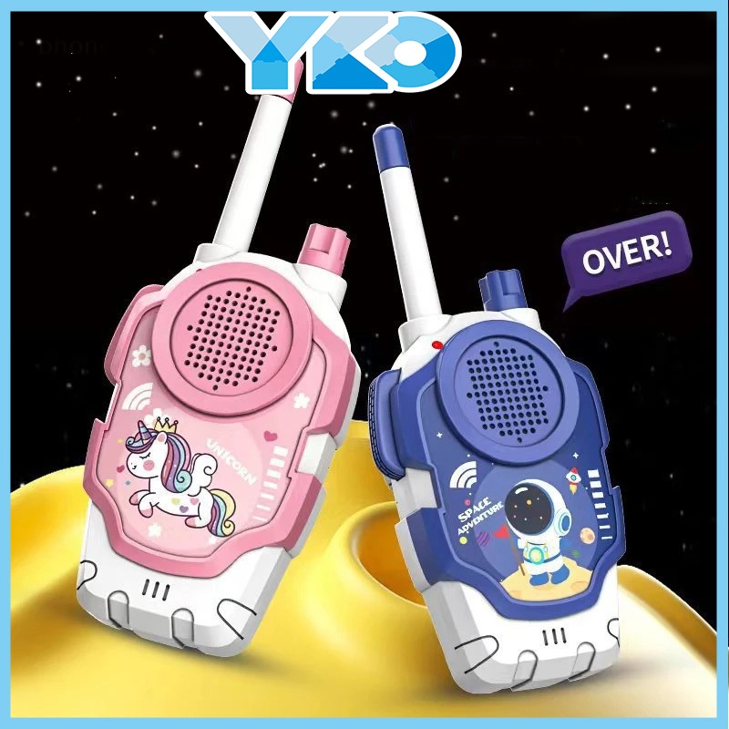 YKO Mainan Walkie Talkie Anak-Anak Handy Talky Wireless Set Walkie Talkie Mainan Walkie Talkie