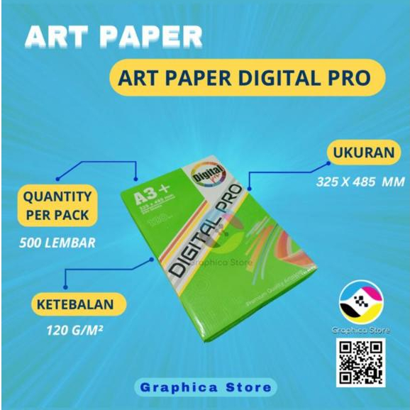 

Kertas ART PAPER A3+ RT CARTON A3 | Kertas Potongan Pabrik BRITE PAPER