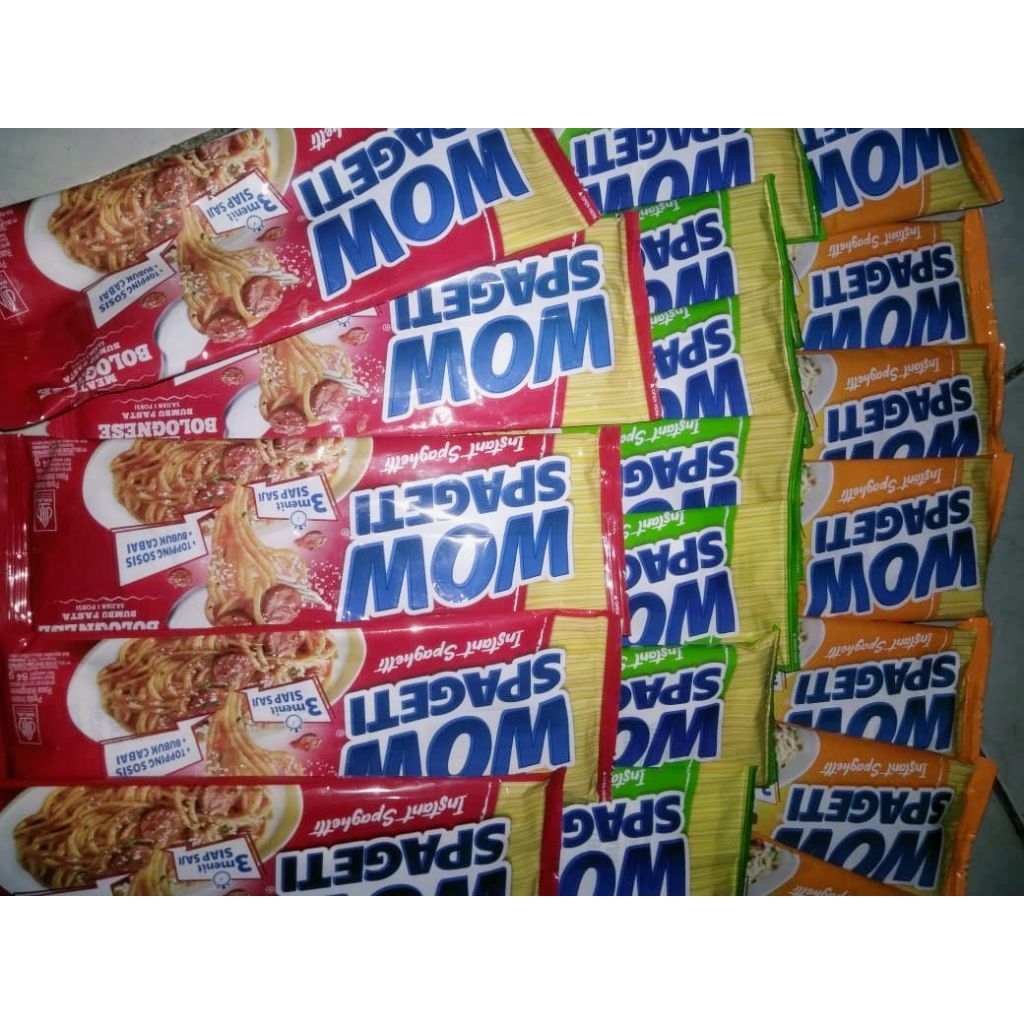 

MAYORA WOW SPAGETI INSTANT PAKET HEMAT 15pcs MIX (carbonara,bolognese & aglio Olio)