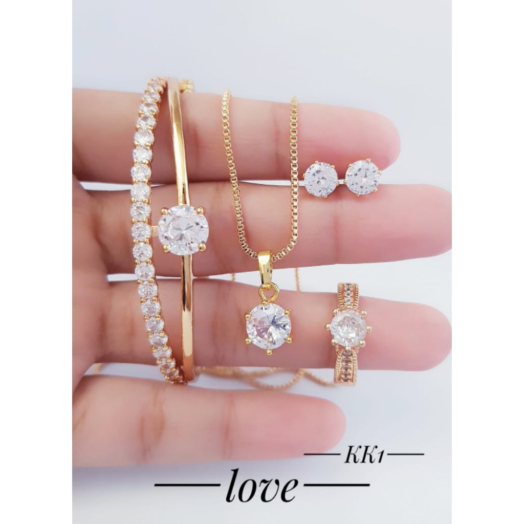 perhiasan  xuping & titanium murah surabaya.grosir lebih murah