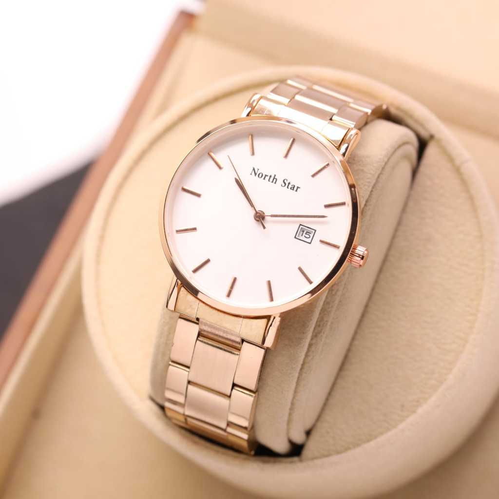 ( BISA COD ) PROMO,,,  jam tangan unisex wanita/pria NORTH STAR NS-1101