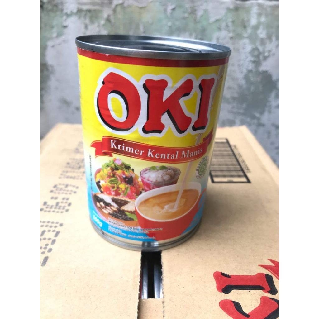 

Susu Oki 500gr Susu Kental Manis Produk Malaysia Termurah 1 Dus Isi 48pcs