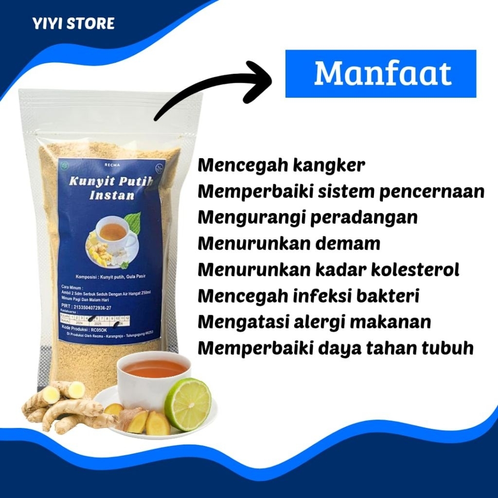 

Estrak kunyit putih 200gr