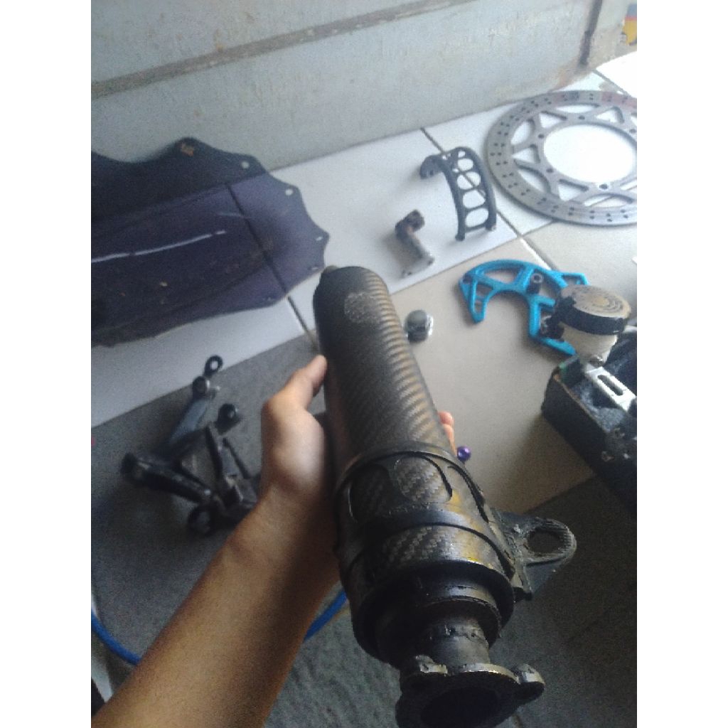 silincer acerbis C35+ master rem copy Nissin z1000+ tutup gear