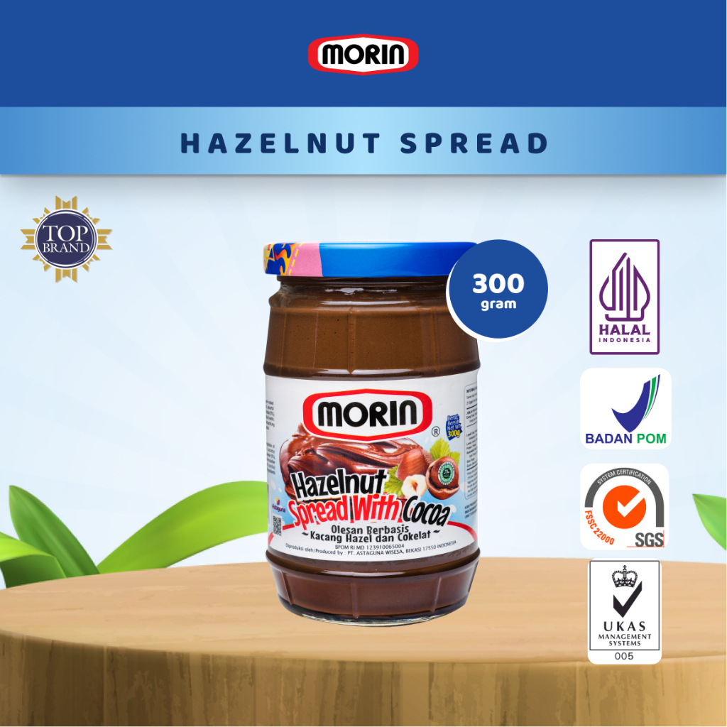

Morin Selai Hazelnut Cocoa 300 Gr