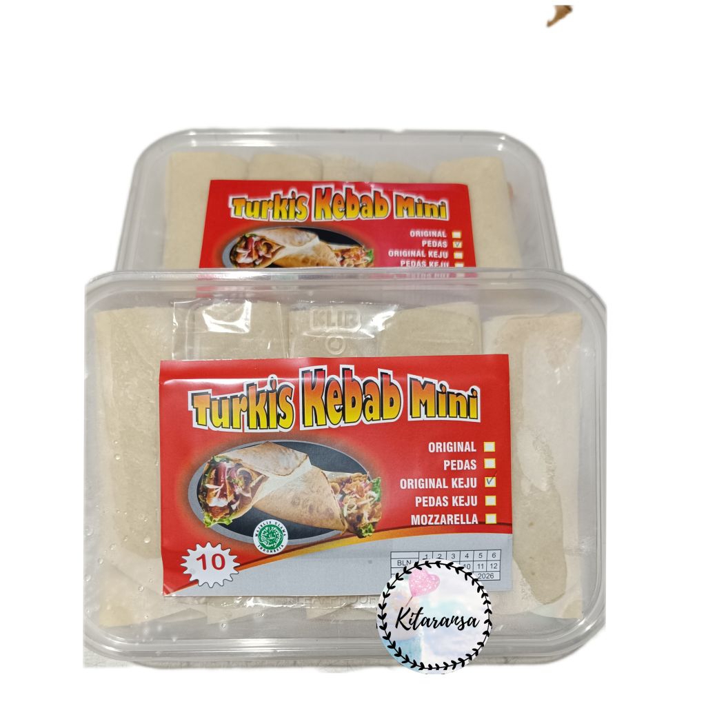 

Promo!! KEBAB Frozen Mini Isi 10pcs Kebab full daging