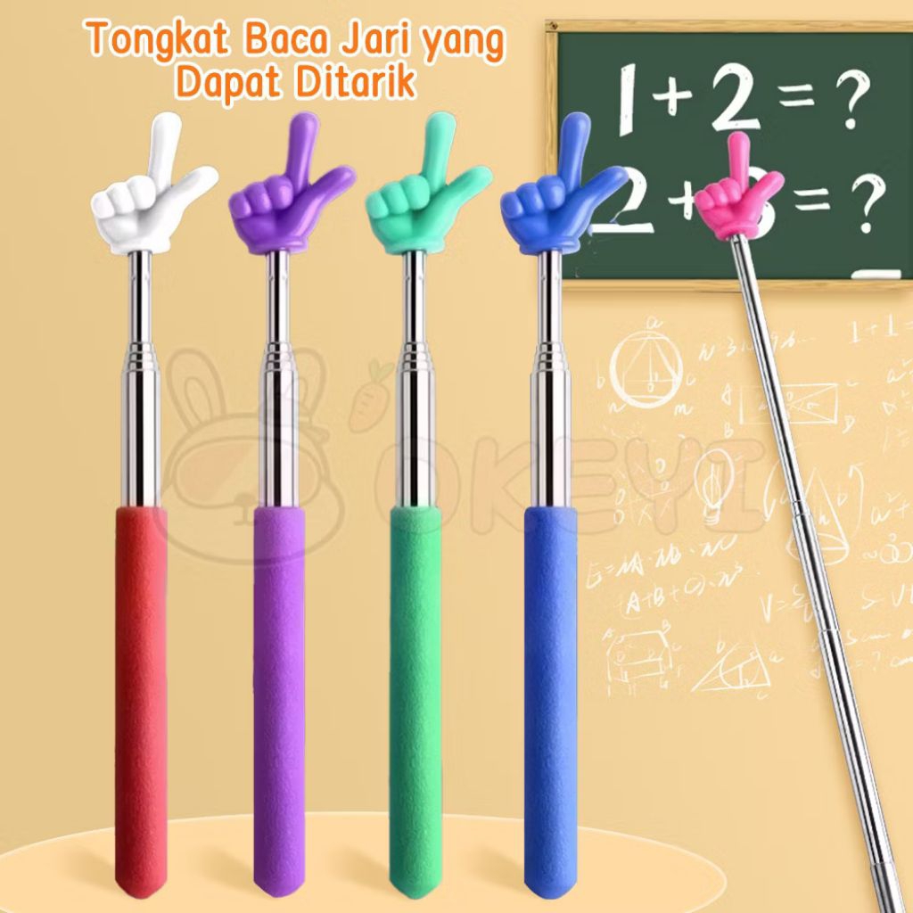 

ELSTUFF726 TONGKAT ALAT PENGAJAR PAPAN TULIS 68CM TONGKAT PETUNJUK