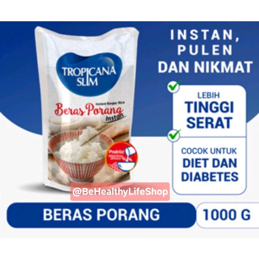 

Tropicana Slim Beras Porang 1000 gr / isi 10 sachet