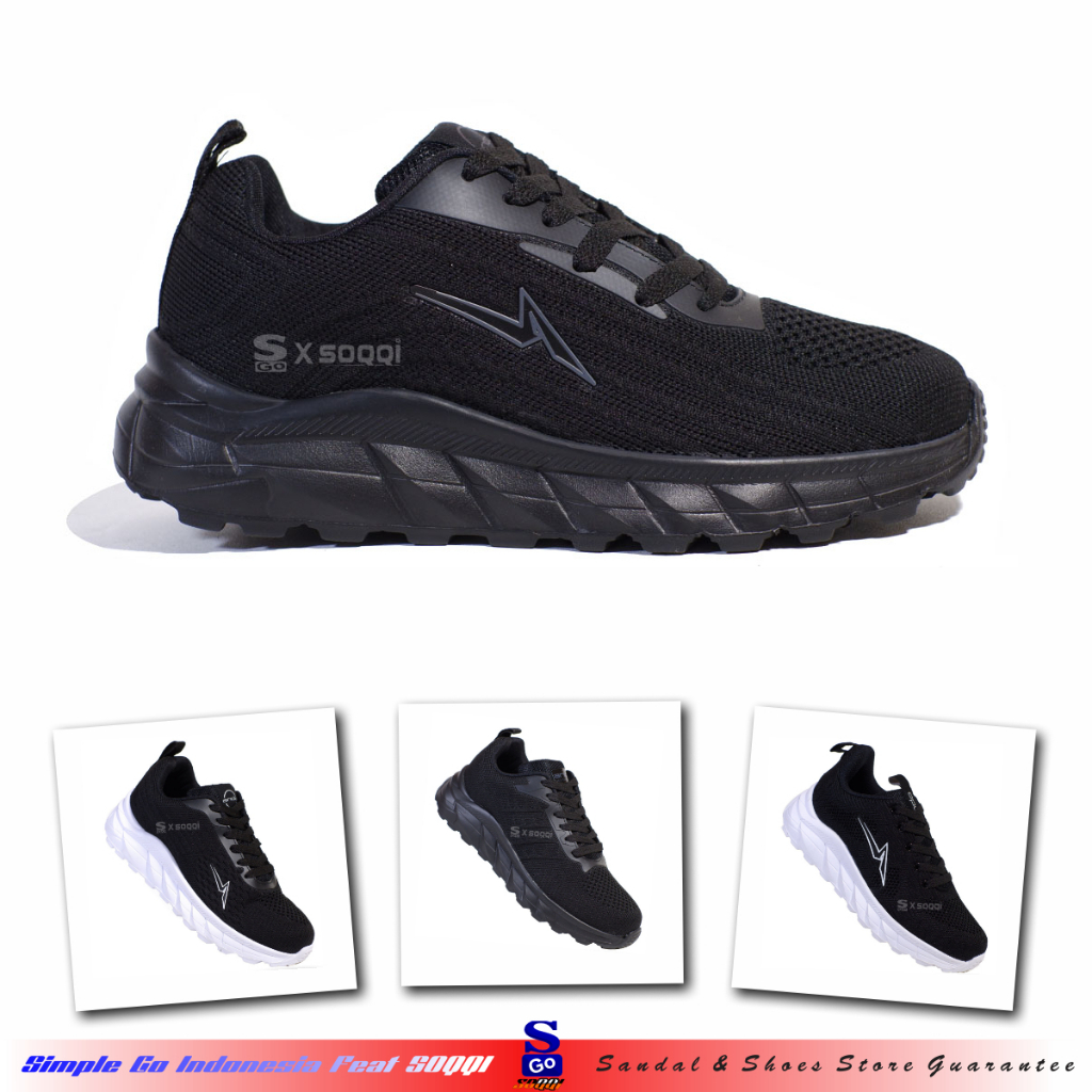 Ando Eco Sport Sepatu Pria Dewasa Tali Ringan 39-43
