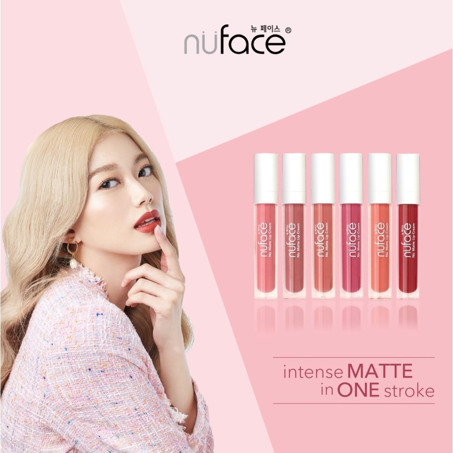 Nu face Nu lip matte lip cream.
