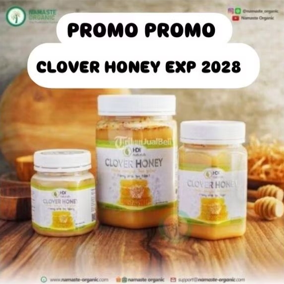 

CLOVER HONEY EXP 2028 SEMUA UKURAN ORIGINAL HDI STOK BARU