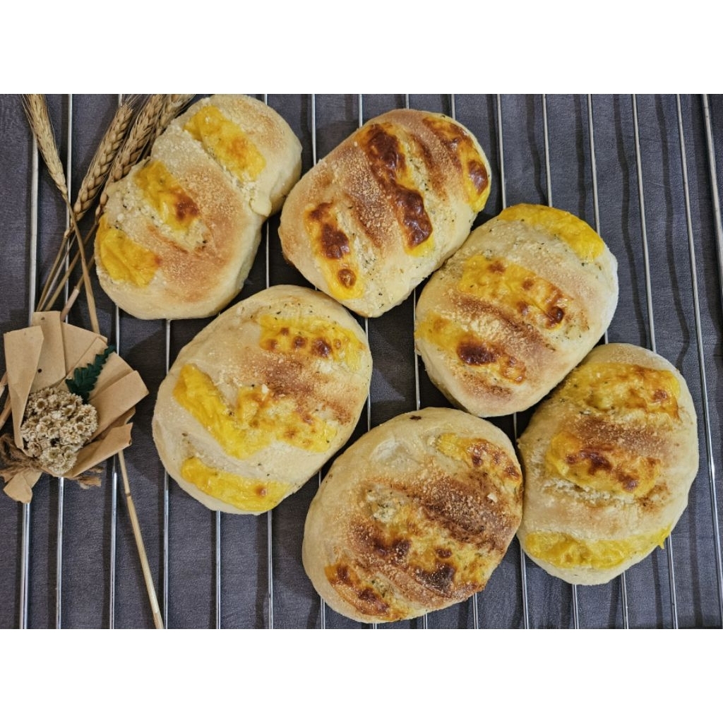 

Garlicbutter cheese soft sourdough bread