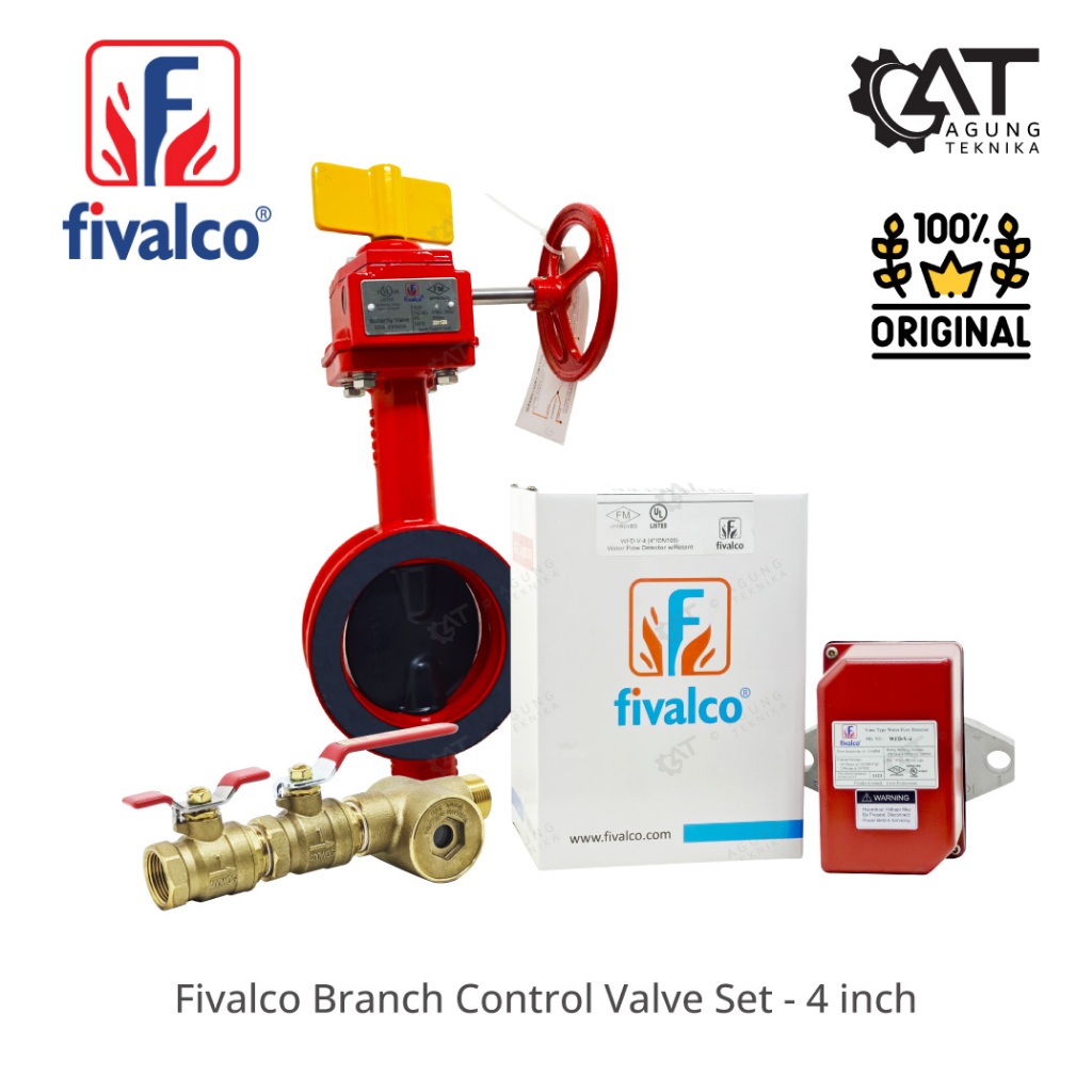Fivalco Branch Control Valve 4 Inch ( BCV Set 4" )
