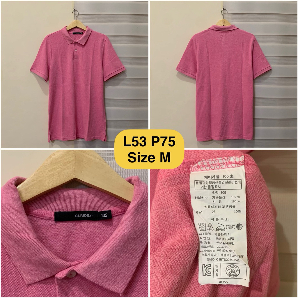 Poloshirt Clride Pink Original