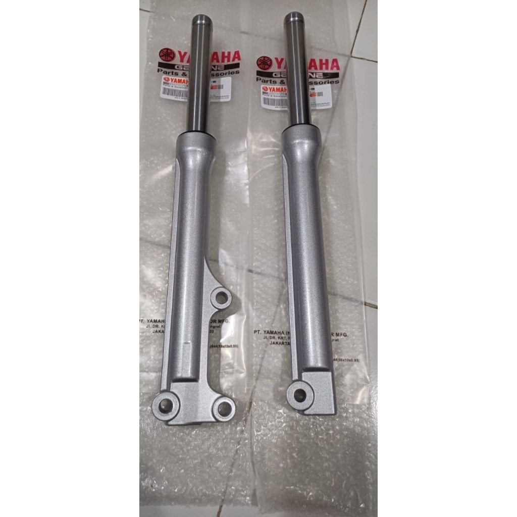As shock depan as Shok depan+tabung Mio M3 Mio j Mio soul gt125 Fino 125 warna silver