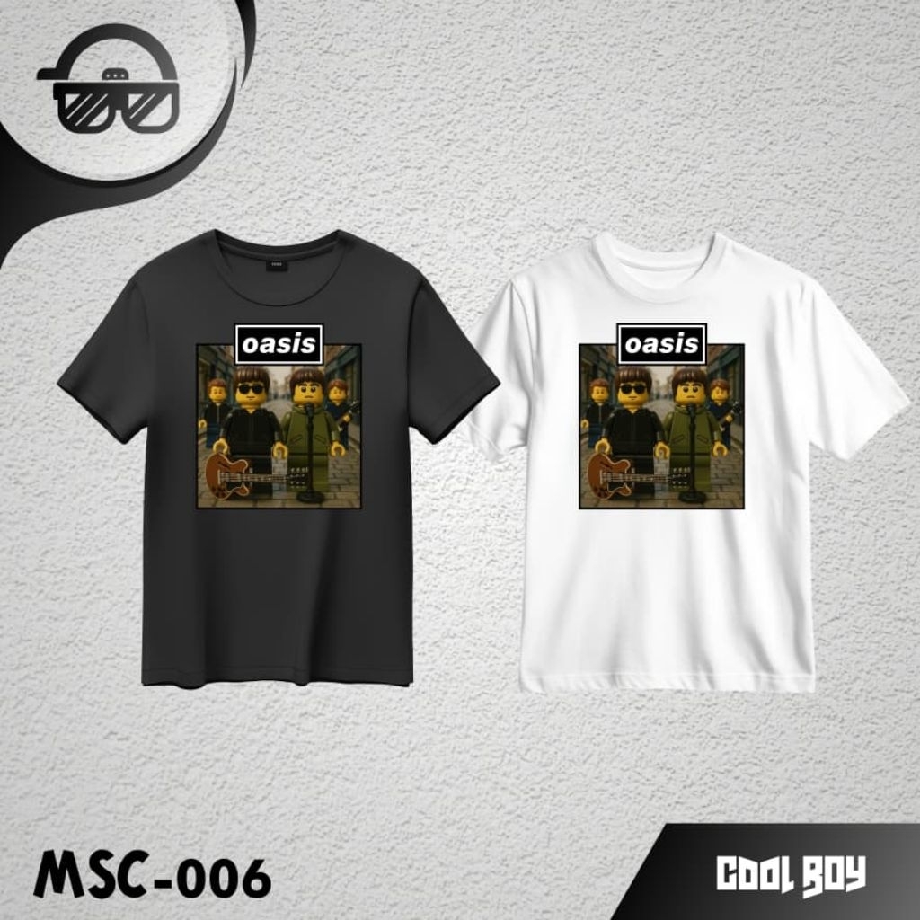 Kaos Anak Lego Band Oasis Original Coolboy