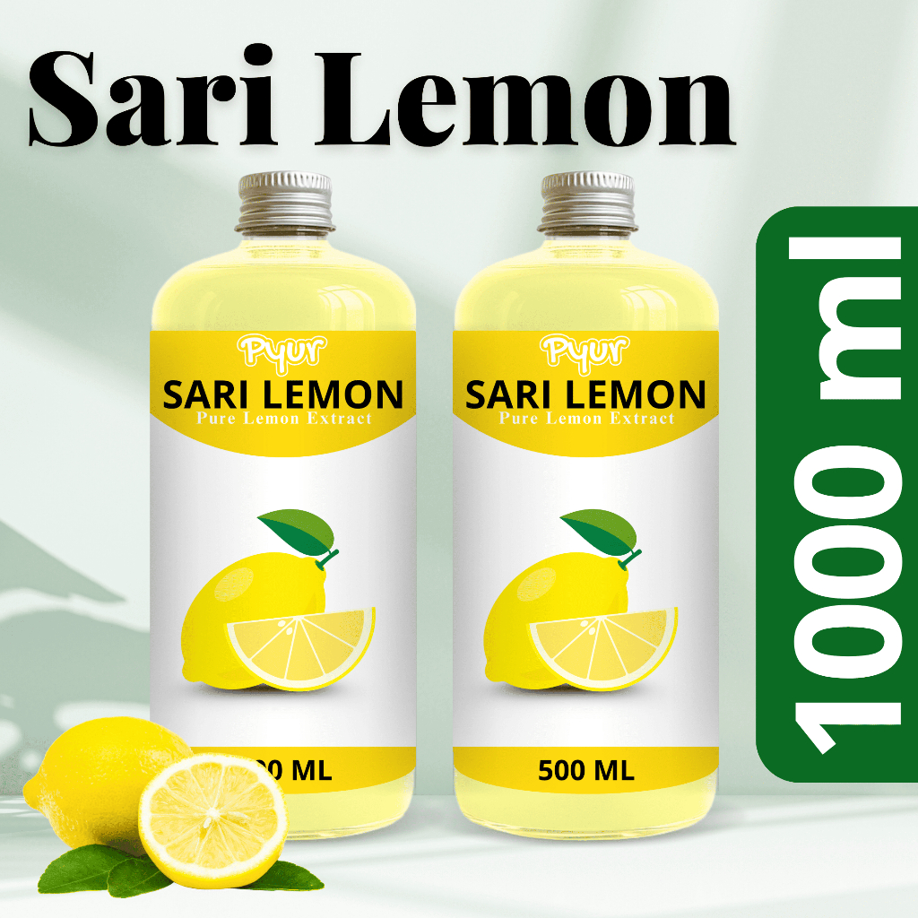 

Sari Lemon Murni 1000ml Pyur – Lemon Asli untuk Detox Tubuh Diet