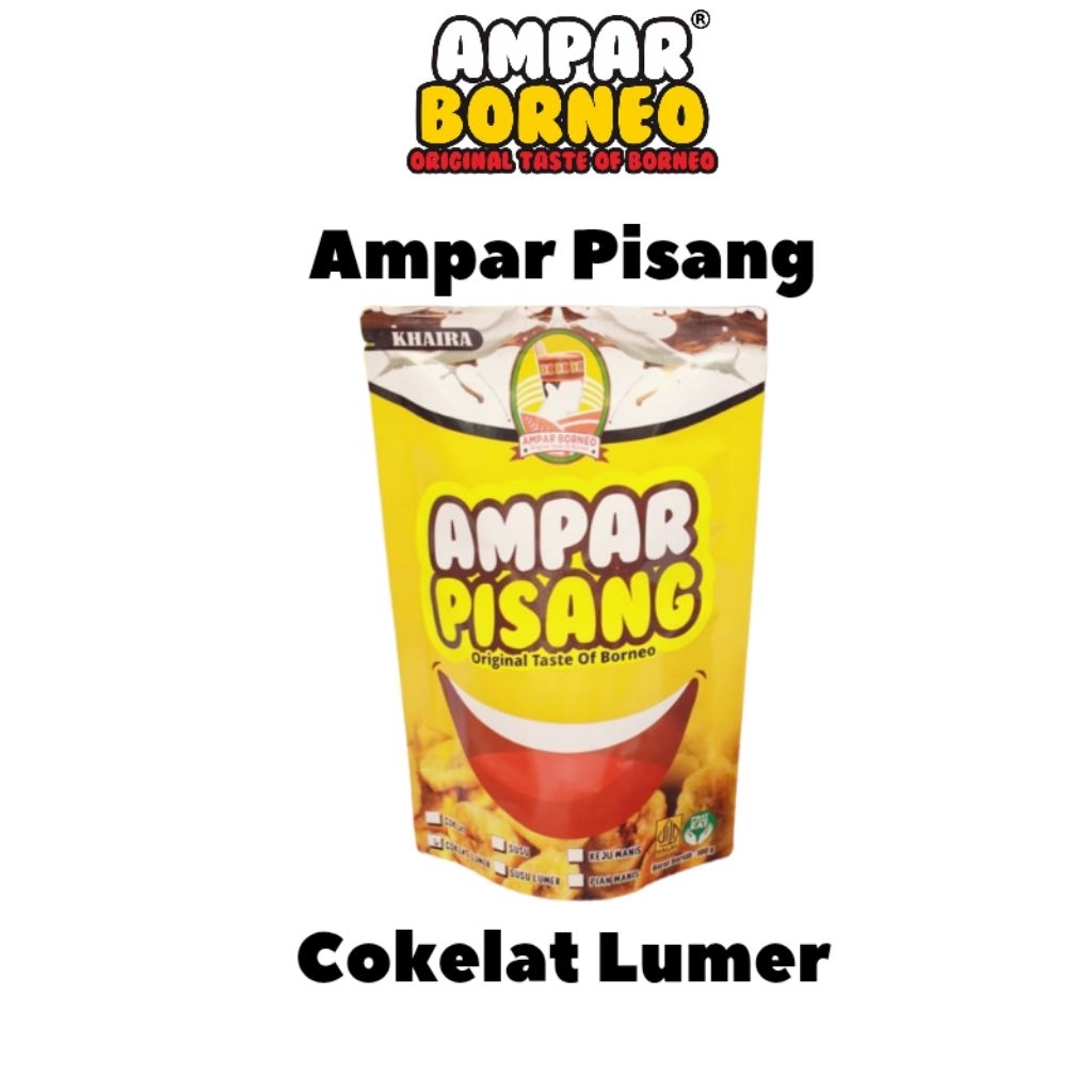 

Ampar Pisang Melted Chocolate | Keripik Pisang Cokelat Lumer Renyah Krispi