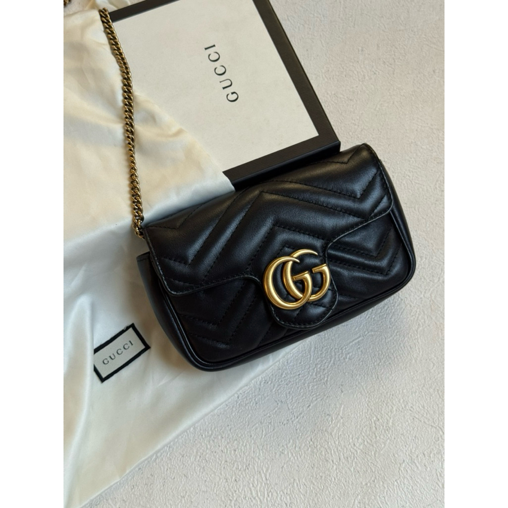 Authentic Gucci Super Mini Marmont