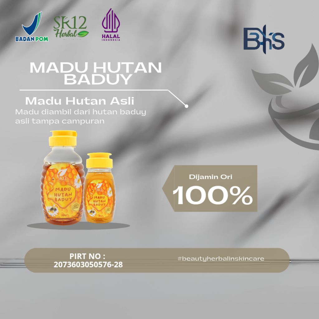 

Madu Hutan Baduy SR12 100% Madu Hutan Murni