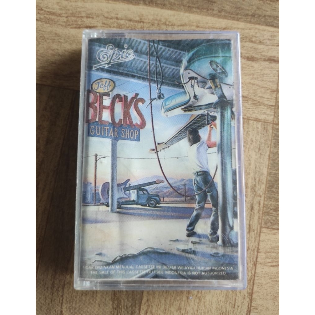 kaset pita JEFF BECK "guitar shop"