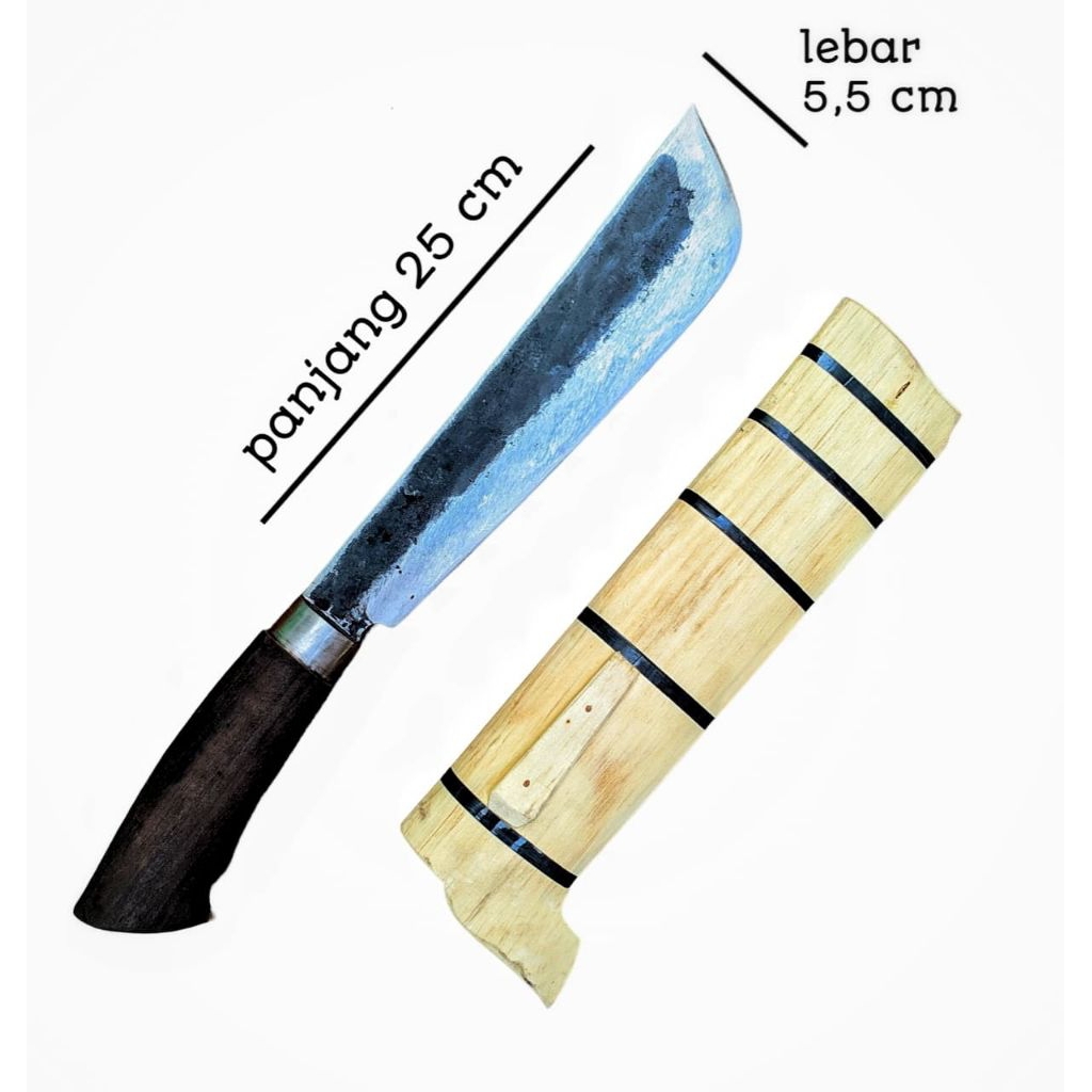 baja per tebang bambu dan kayu (bedog baja per)