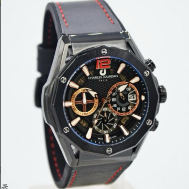 CHARLES JOURDAN – CJ1101-1735C JAM TANGAN PRIA ORIGINAL