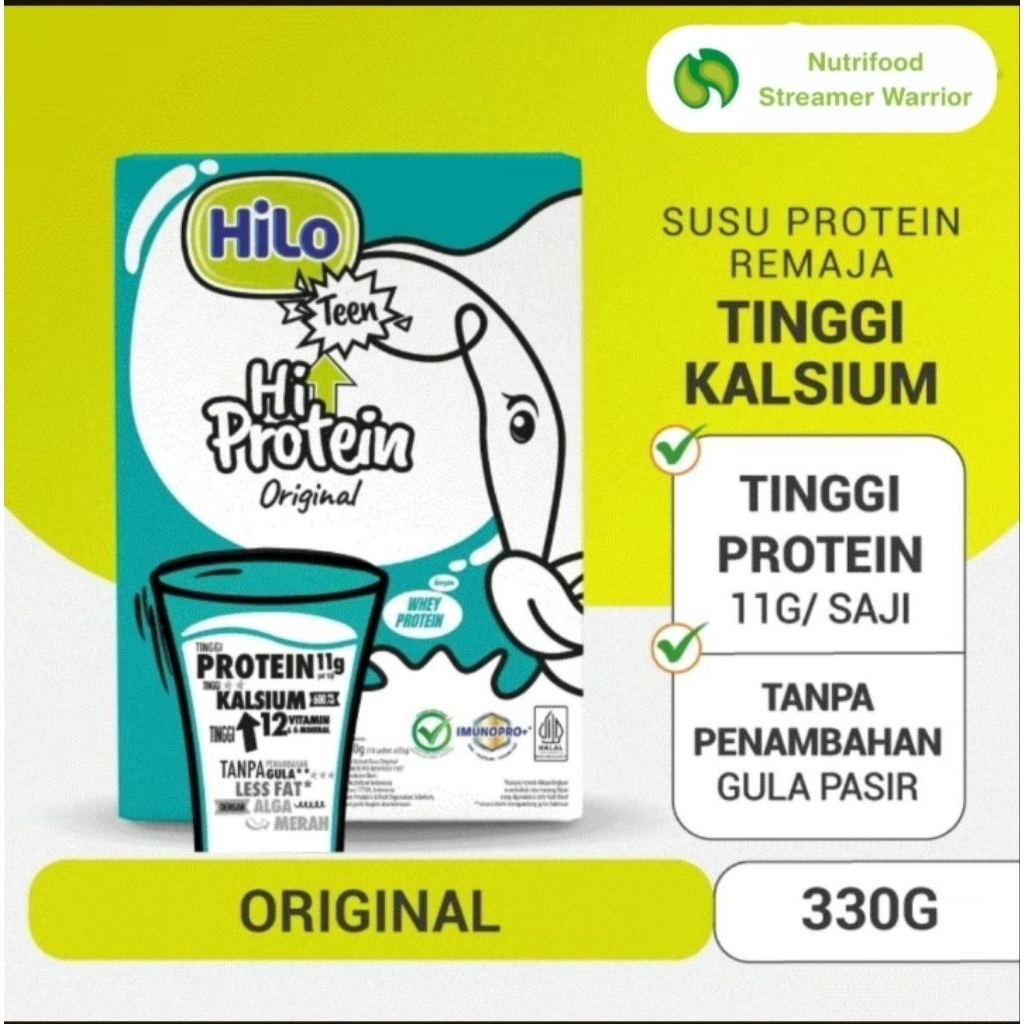 

Hilo Teen Protein Original 330 gram