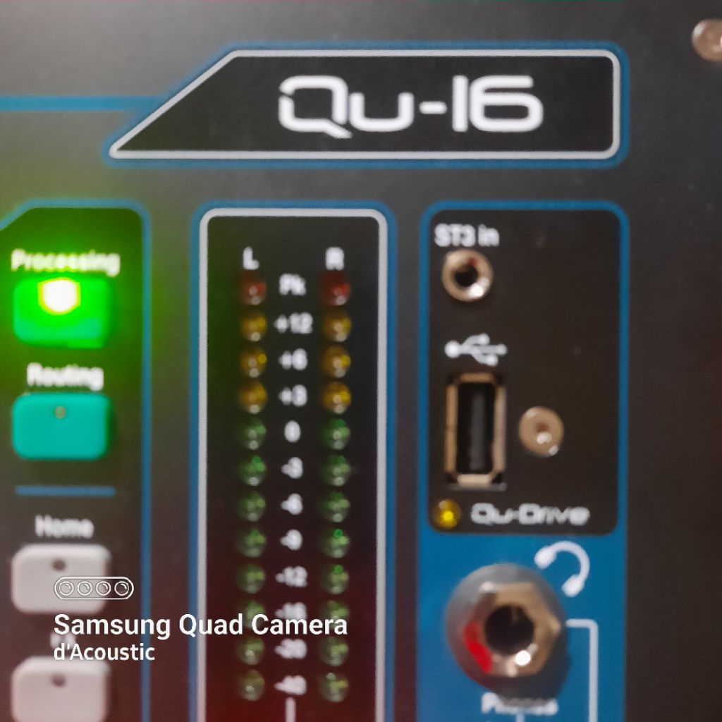 Mixer Digital Allen & Heath QU-16