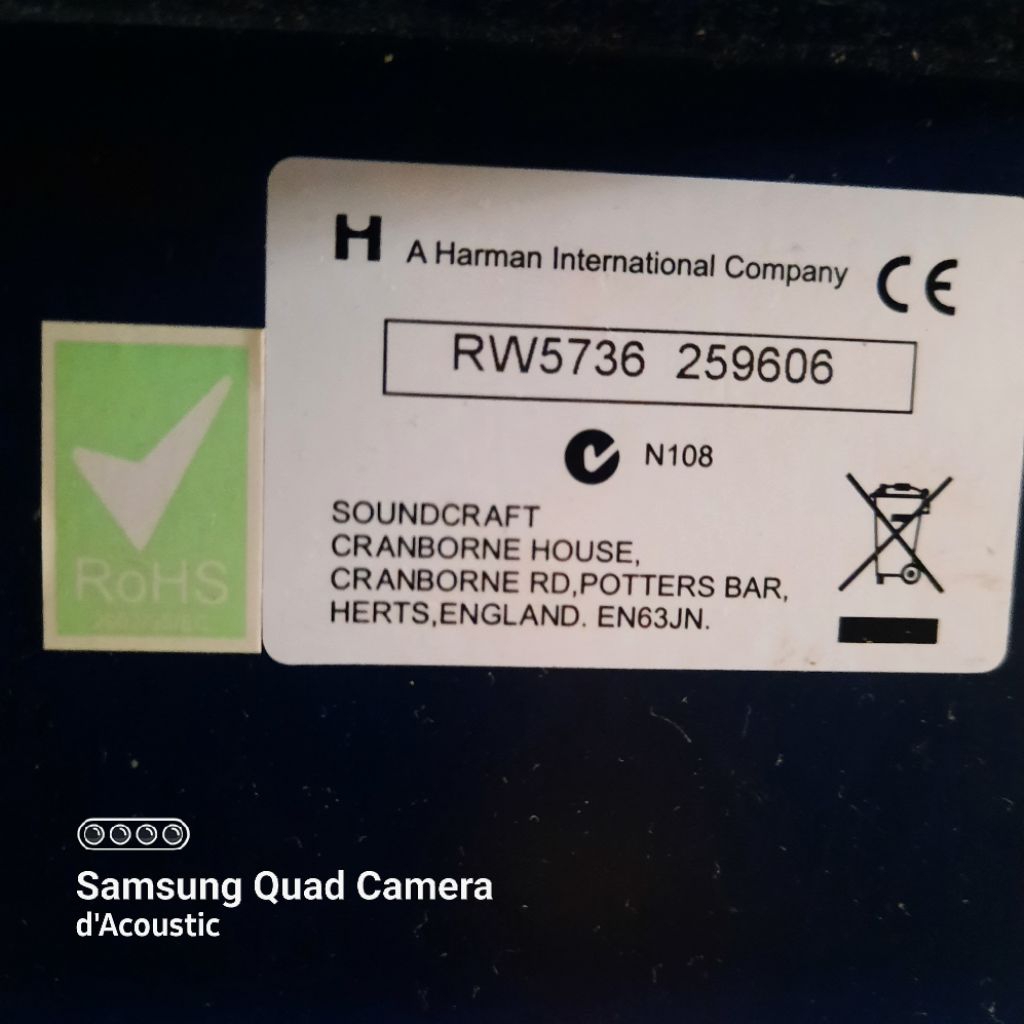 Mixer Soundcraft EPM12 bekas original