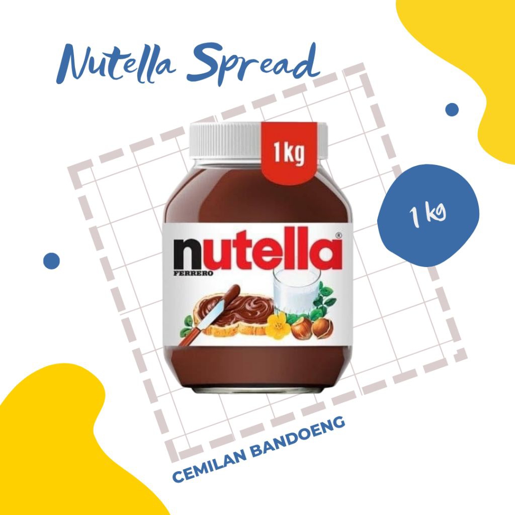 

SELAI NUTELLA SPREAD KEMASAN 1 KG