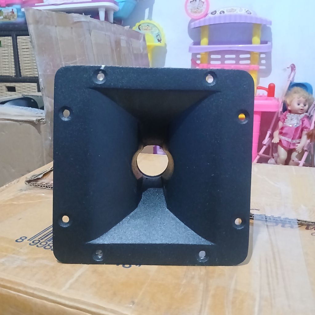 HORN DIRAL/CORONG TWETER 1616 DIRAL UKURAN 15,5CM X15,5CM TINGGI 10CM DRAT BAUT