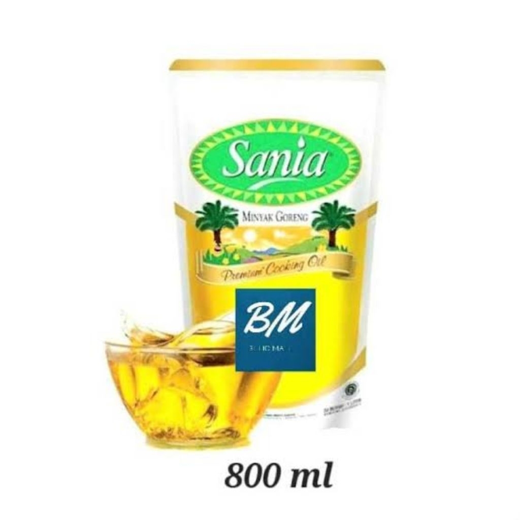 

Minyak goreng sania refil 800ml