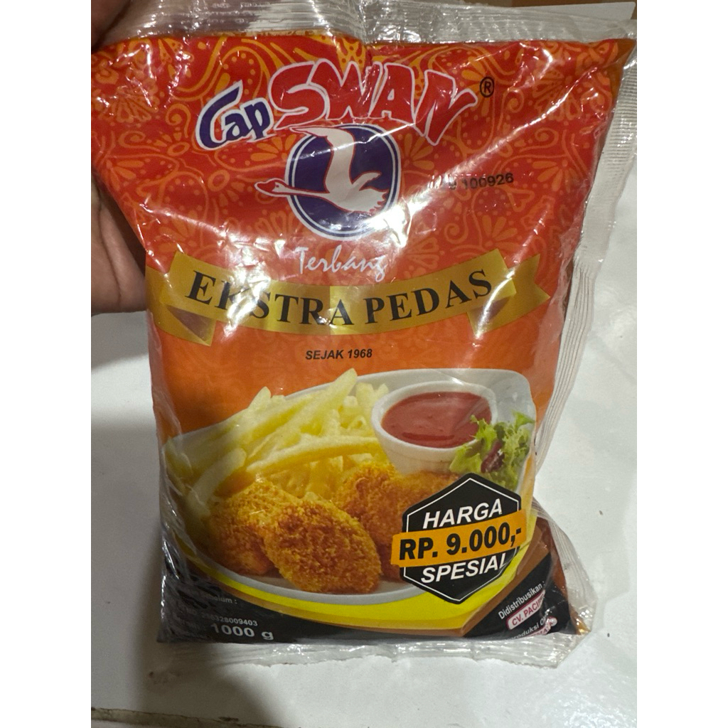 

Cap Swan Saus Extra Pedas Bantal 1 kg