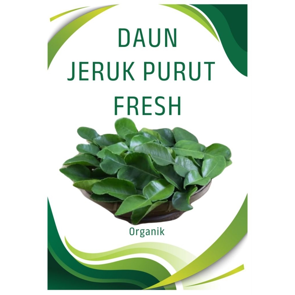 

Daun jeruk purut segar 100 gram dari kebun sendiri